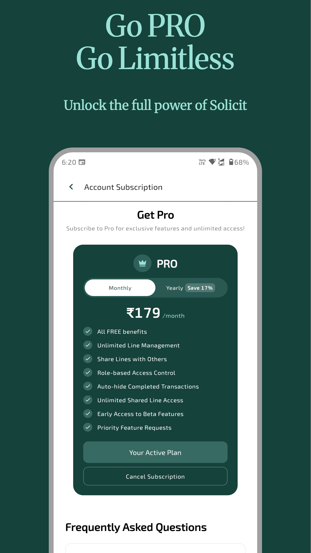 Solicit screenshot 2